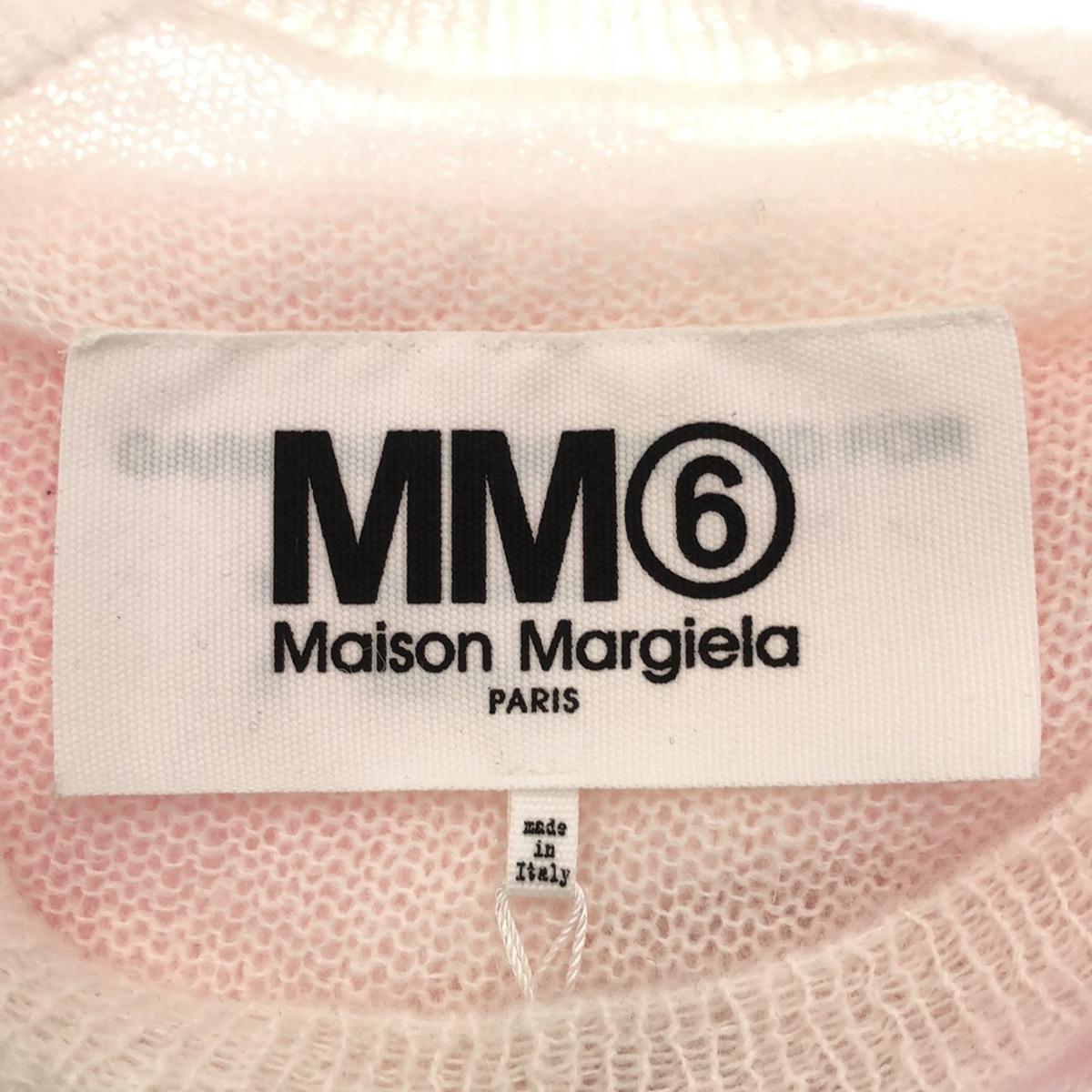 【미품】 MM6 Maison Margiela / 엠엠 식스 메종 마르젤라 | 2023AW | 타이 다이 로우 게이지 오버 두트 유니섹스 | S | 핑크/화이트 | 남성