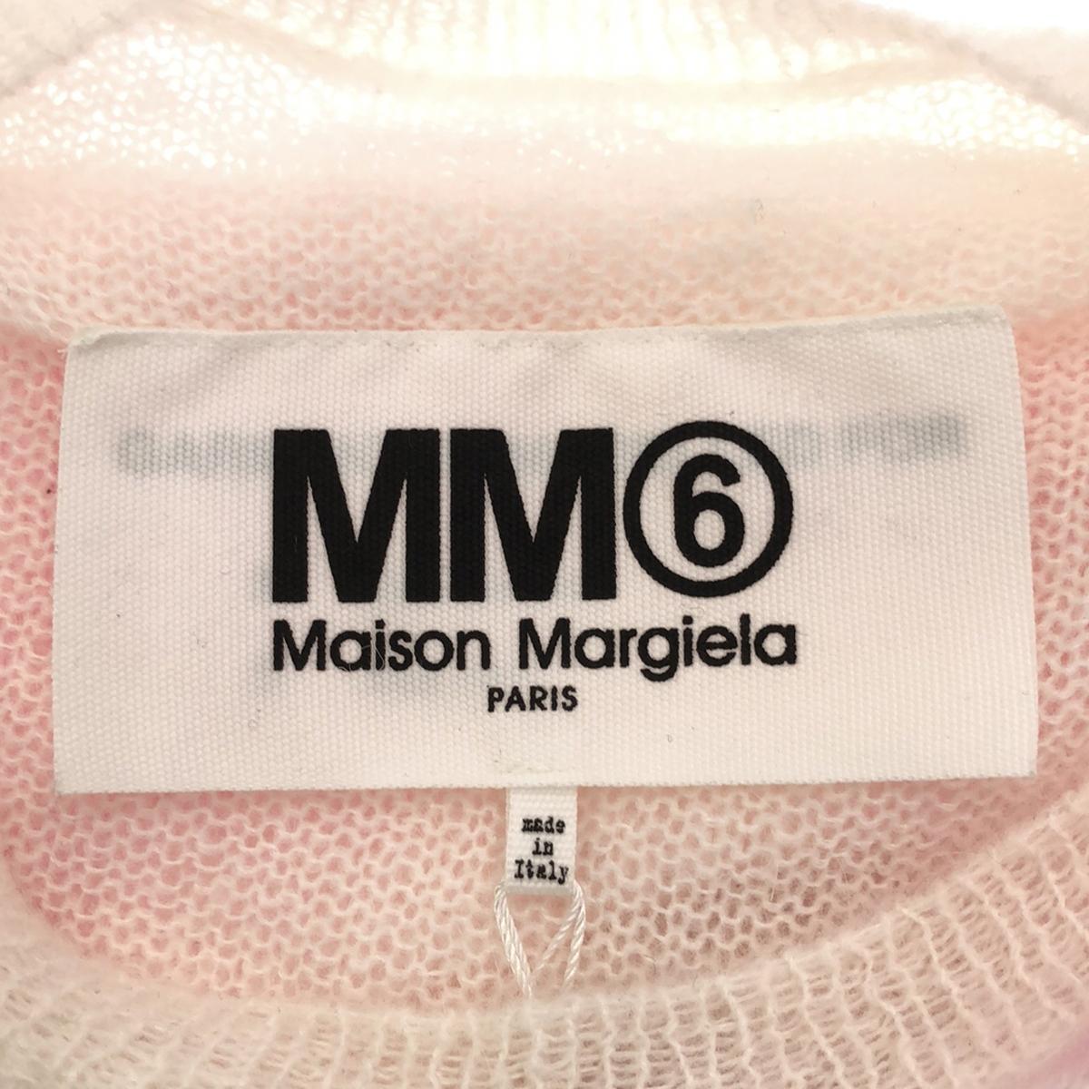 [品相良好] MM6 Maison Margiela / MM6 Maison Margiela | 2023秋冬 |紮染低針距針織男女通用 | S |粉紅色/白色 |男士