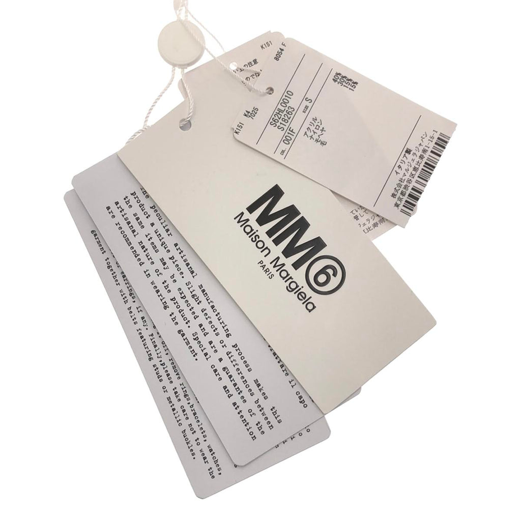 【美品】  MM6 Maison Margiela / エムエムシックスメゾンマルジェラ | 2023AW | タイダイ ローゲージ オーバー二ット ユニセックス | S | ピンク/ホワイト | メンズ