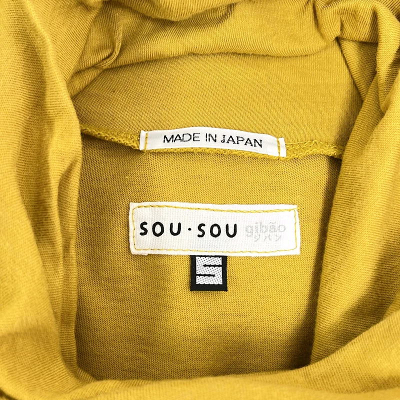SOU・SOU / ソウソウ | 襟巻ジバン/ ショールカラー カットソー | S | レディース