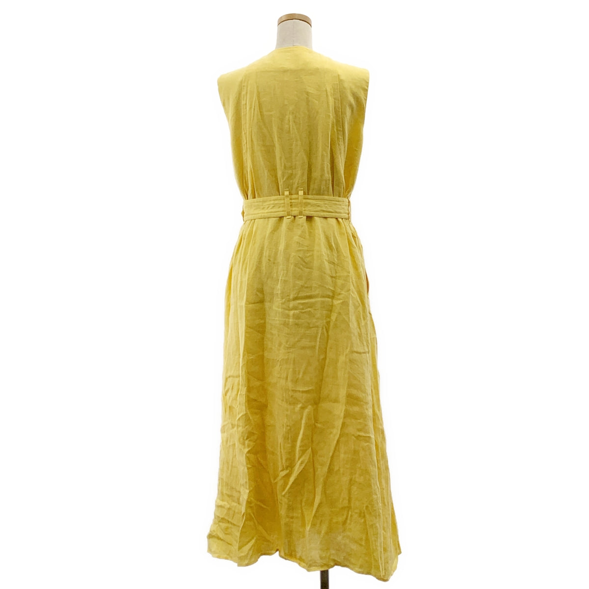 AKIRANAKA / 아키라 나카 | Juliette dress 린넨 민소매 롱 원피스 | 2 |