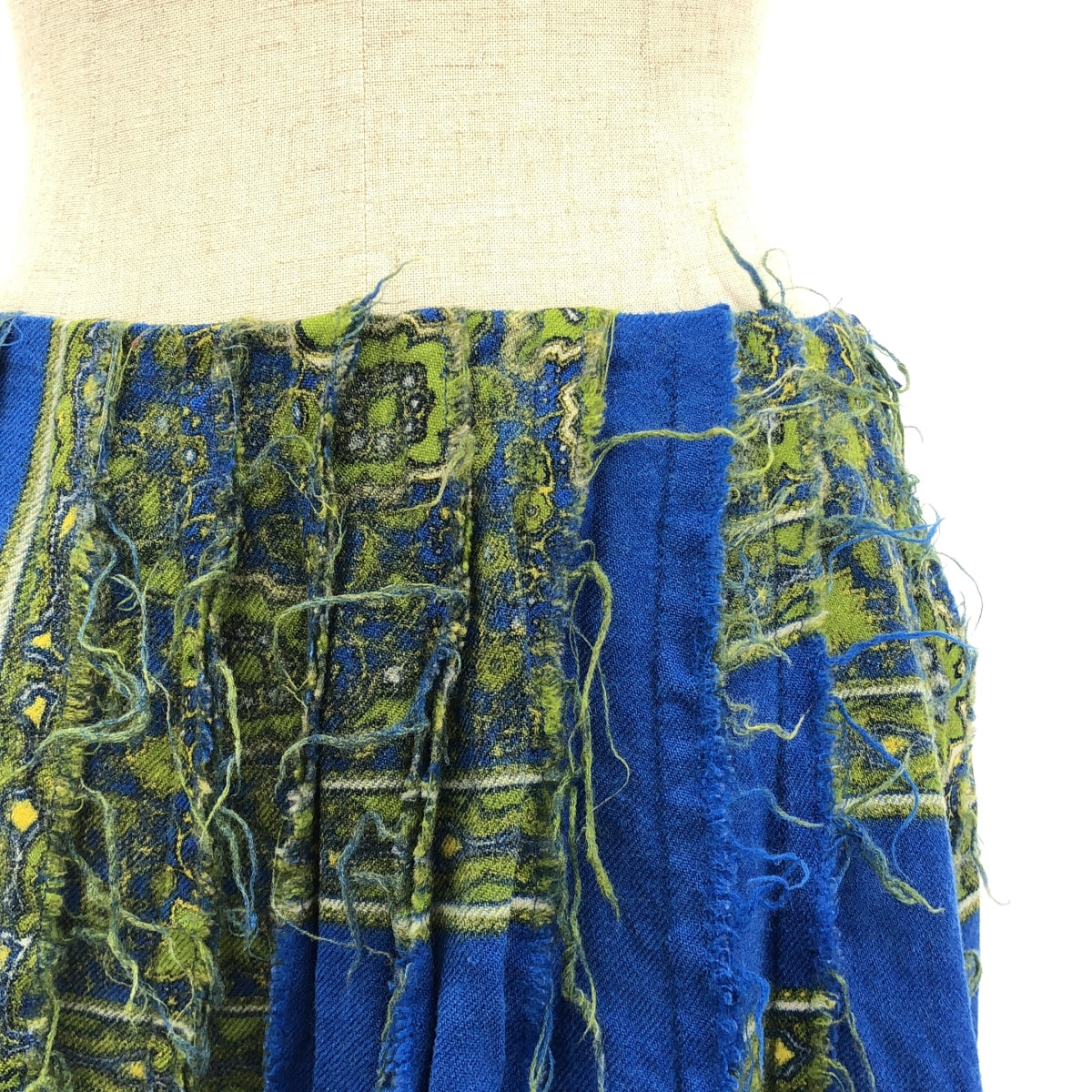 tricot COMME des GARÇONS | 2003 秋冬 | 滿版印花毛邊內翻裙 | S 碼 | 女款