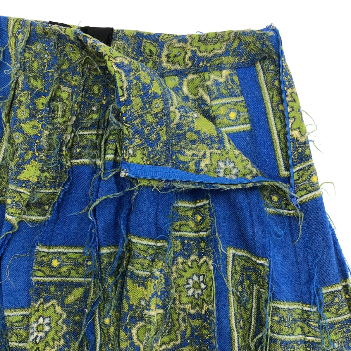 tricot COMME des GARÇONS | 2003 秋冬 | 滿版印花毛邊內翻裙 | S 碼 | 女款