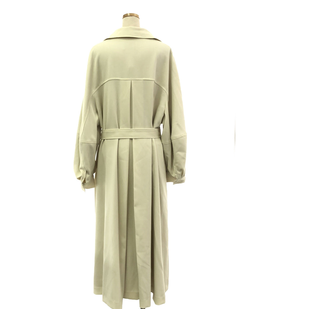 [品相良好] ETRE TOKYO |羊毛奇諾袖風衣 | S |象牙 |女性的