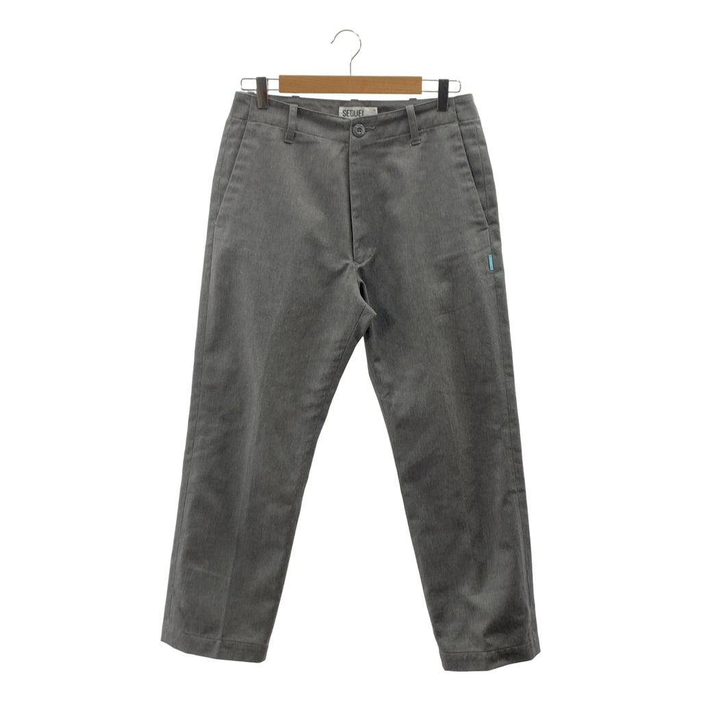 SEQUEL / シークエル | CHINO PANTS TYPE-F ツイル チノパンツ | s | グレー | メンズ