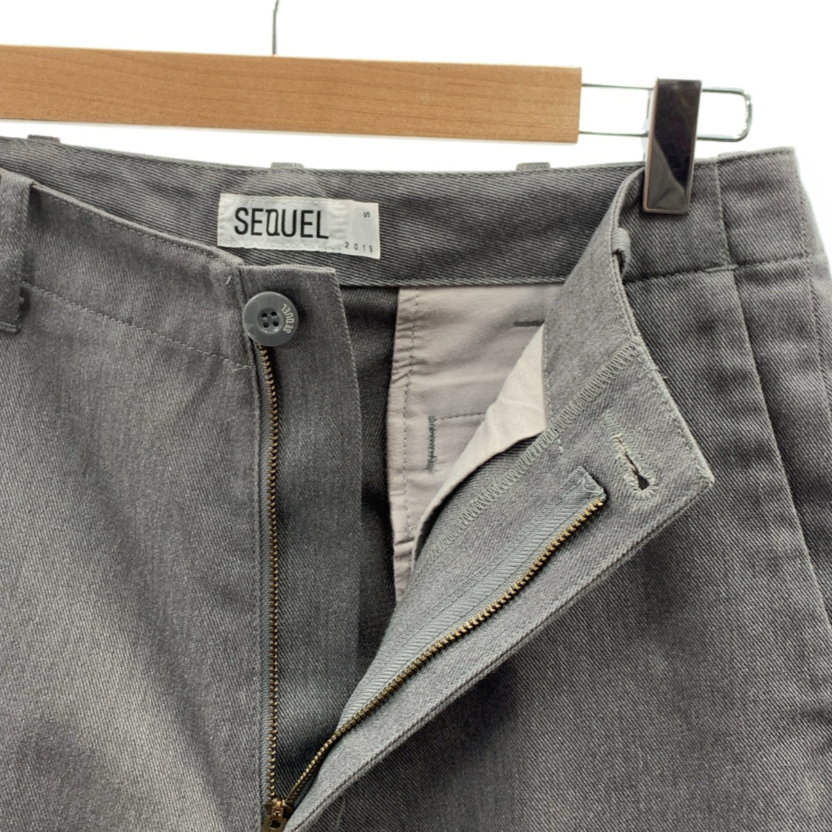 SEQUEL / シークエル | CHINO PANTS TYPE-F ツイル チノパンツ | s | グレー | メンズ