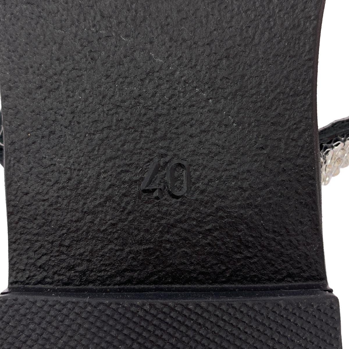 NICOLAS LAINAS / ニコラスライナス | ビジュー 装飾 サンダル シューズ | 40 | レディース