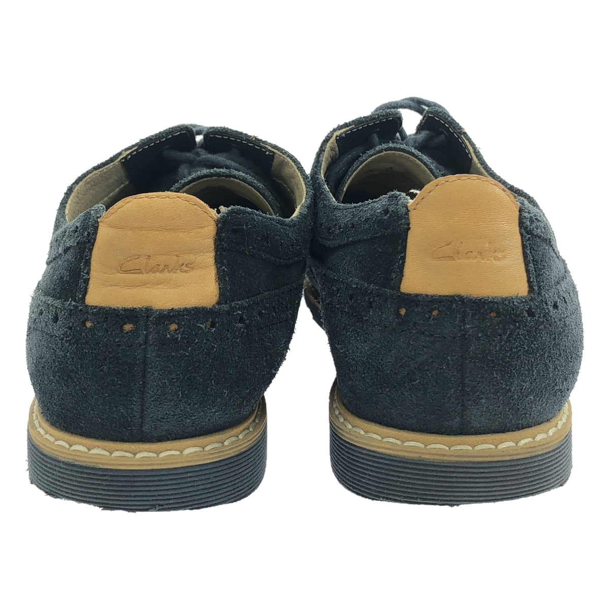 clarks / Clarks |絨面革正裝鞋 | 25.5 |海軍 |男士