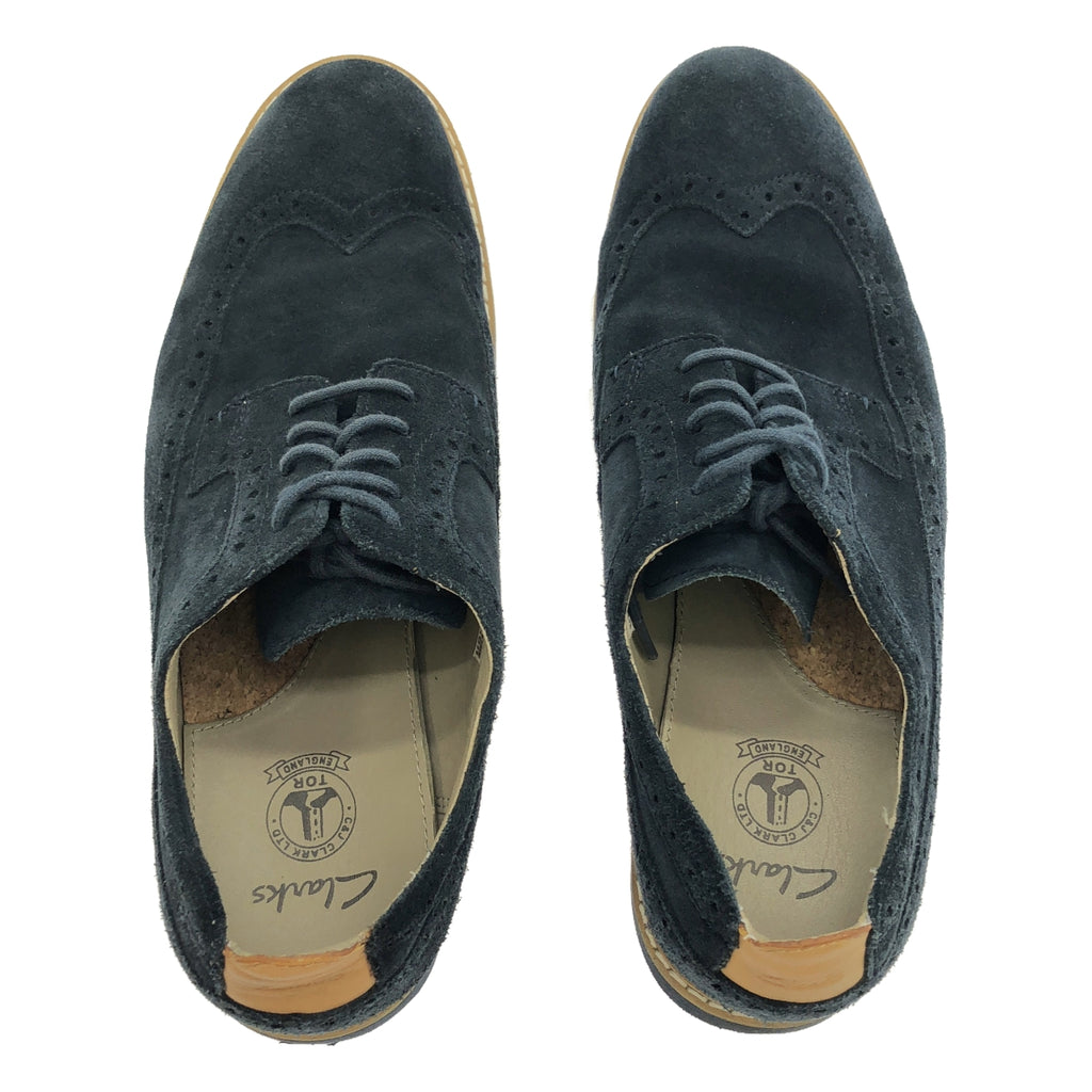 clarks / クラークス | スエード レザー ドレスシューズ | 25.5 | ネイビー | メンズ