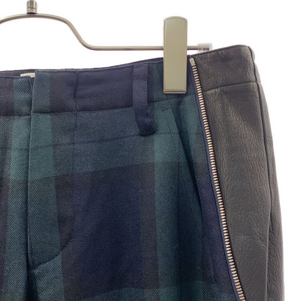 隱密之選 | 羊毛皮革拉鍊束縛褲 | 2 碼 |