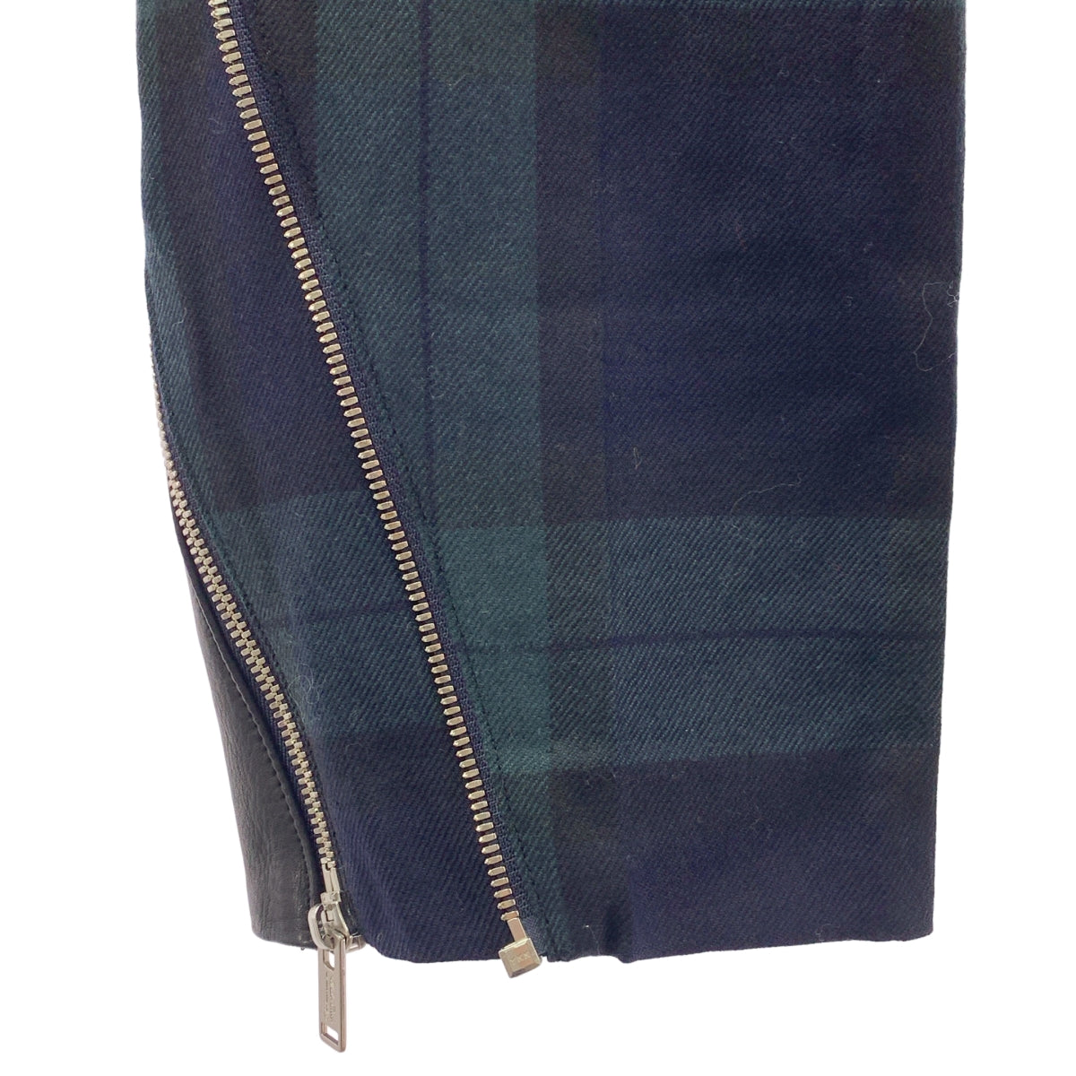 隱密之選 | 羊毛皮革拉鍊束縛褲 | 2 碼 |