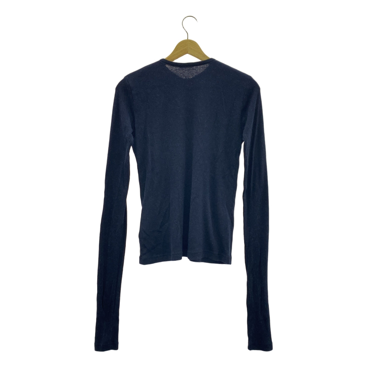 INSCRIRE / 안스쿠리아 | ONLY ARK 별주 Open L/S Tee 니트 | M | 다크 네이비 | 여성