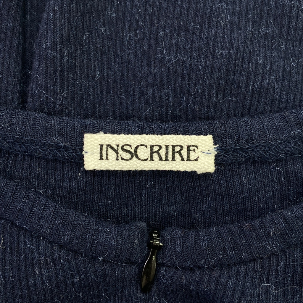 INSCRIRE / アンスクリア | ONLY ARK 別注 Open L/S Tee ニット | M | ダークネイビー | レディース