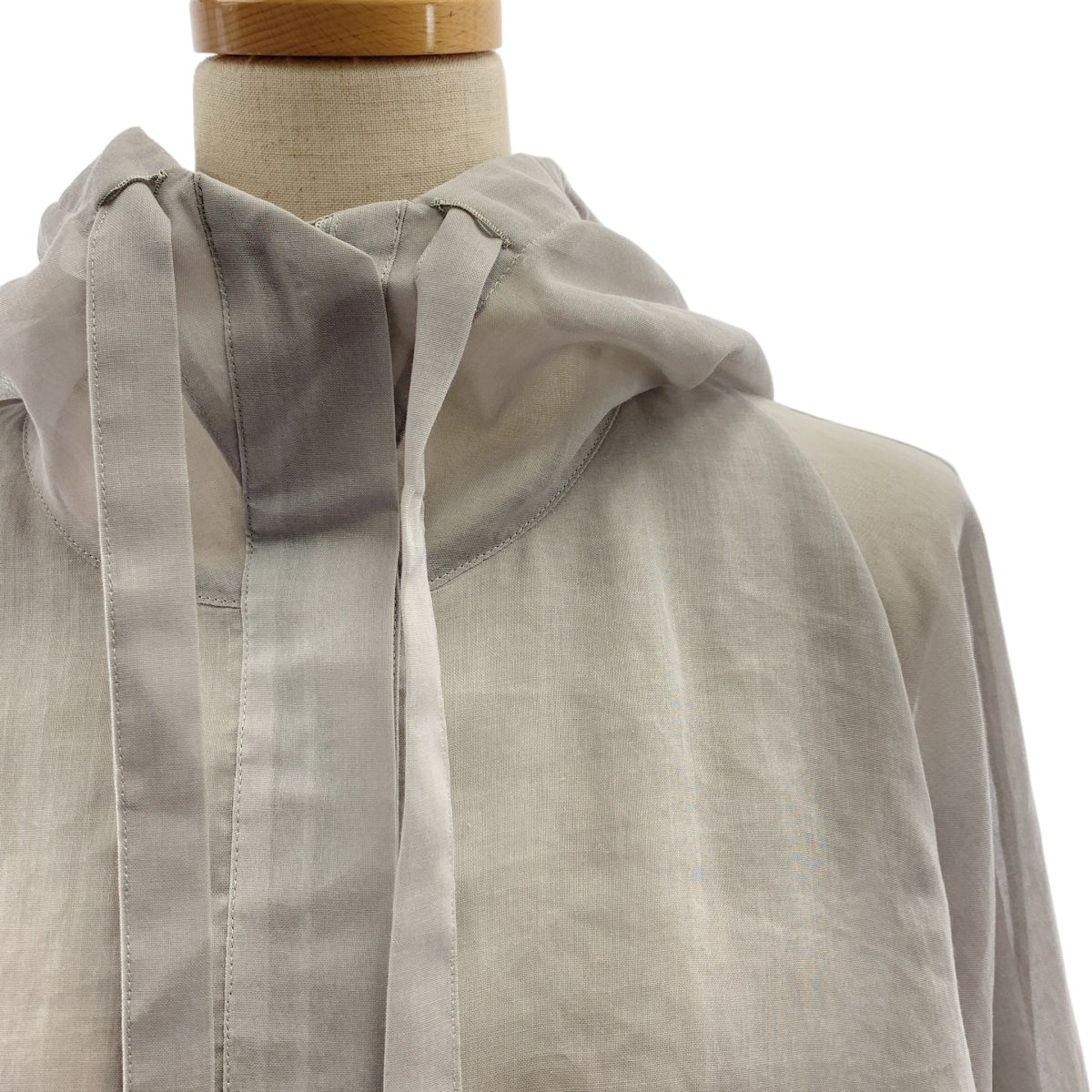 艾布爾/埃布爾|柔軟歐根紗派克大衣 |尺寸 38 |