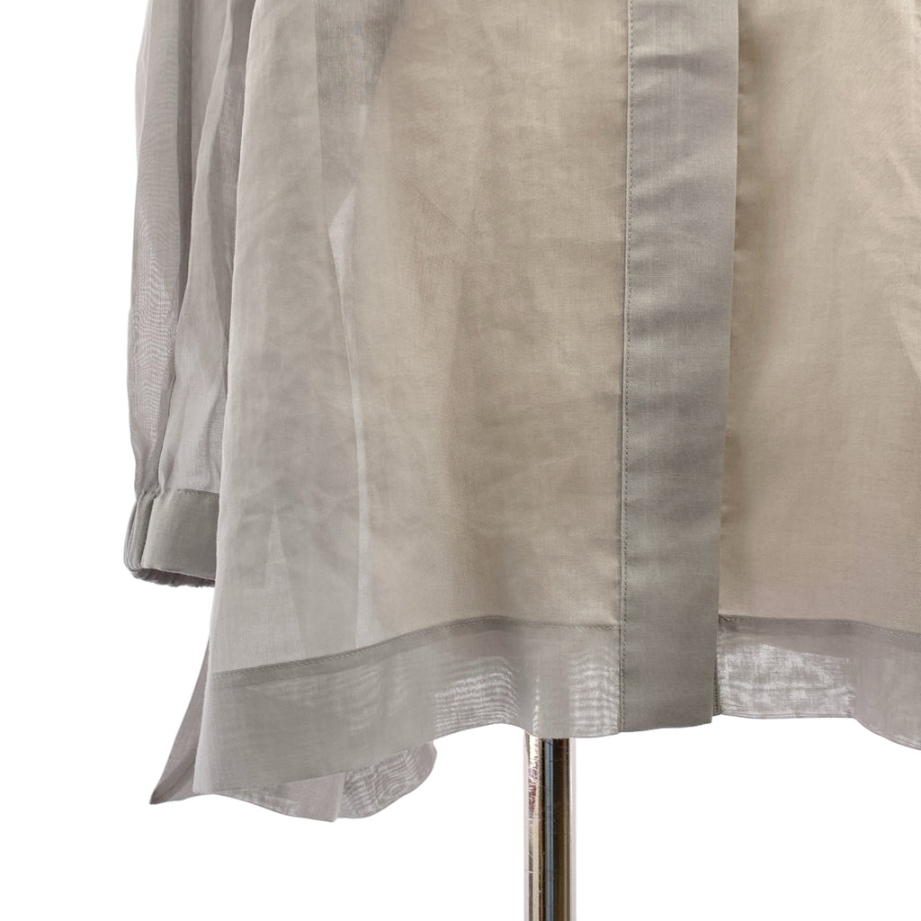 艾布爾/埃布爾|柔軟歐根紗派克大衣 |尺寸 38 |