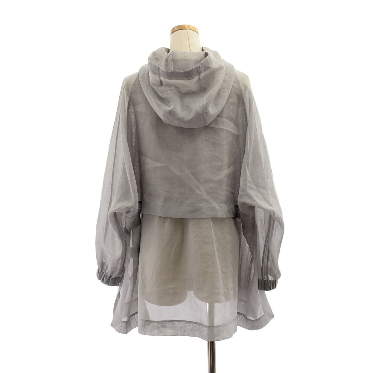 艾布爾/埃布爾|柔軟歐根紗派克大衣 |尺寸 38 |