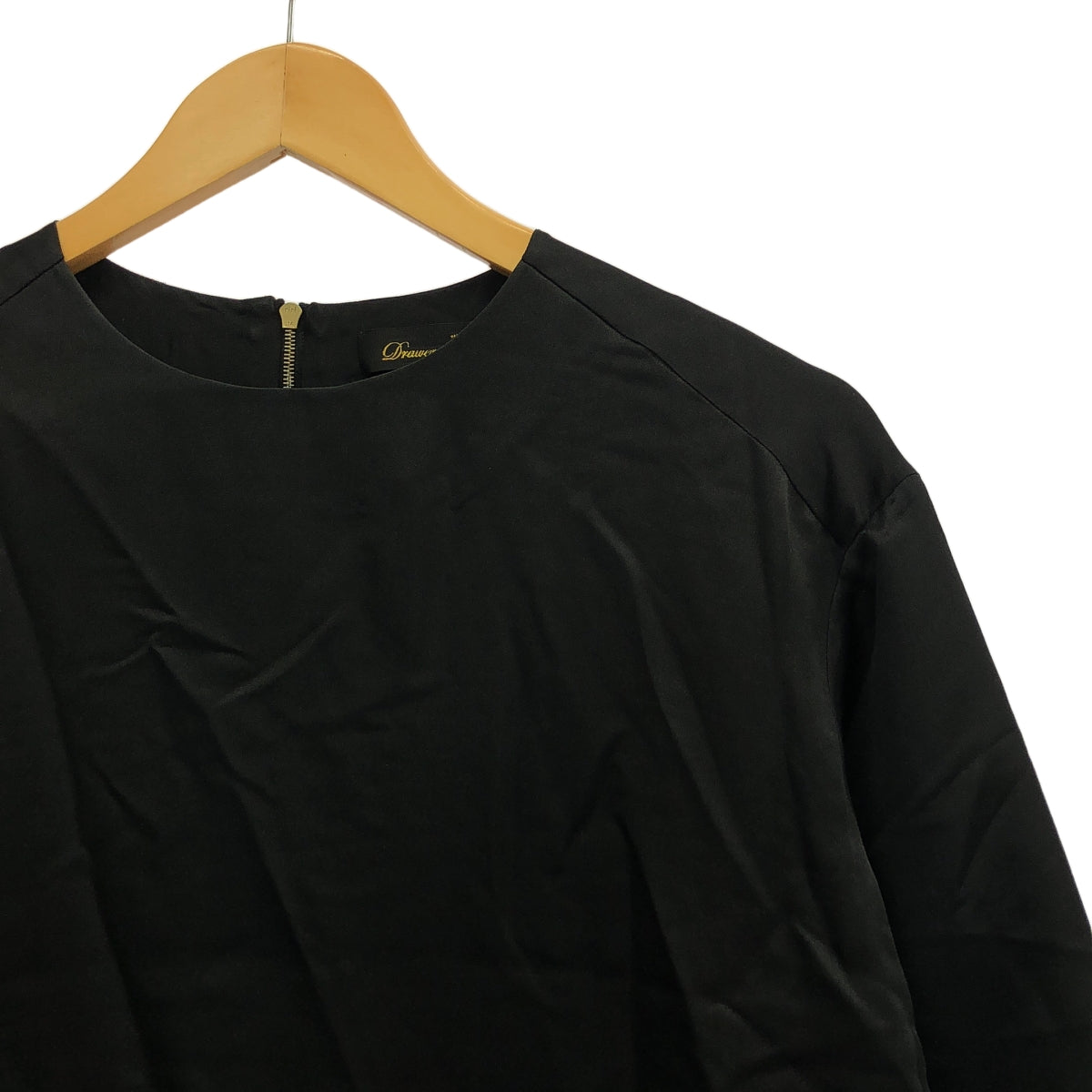 抽屜 |真絲襯衫 | 36 |黑色 |女性的