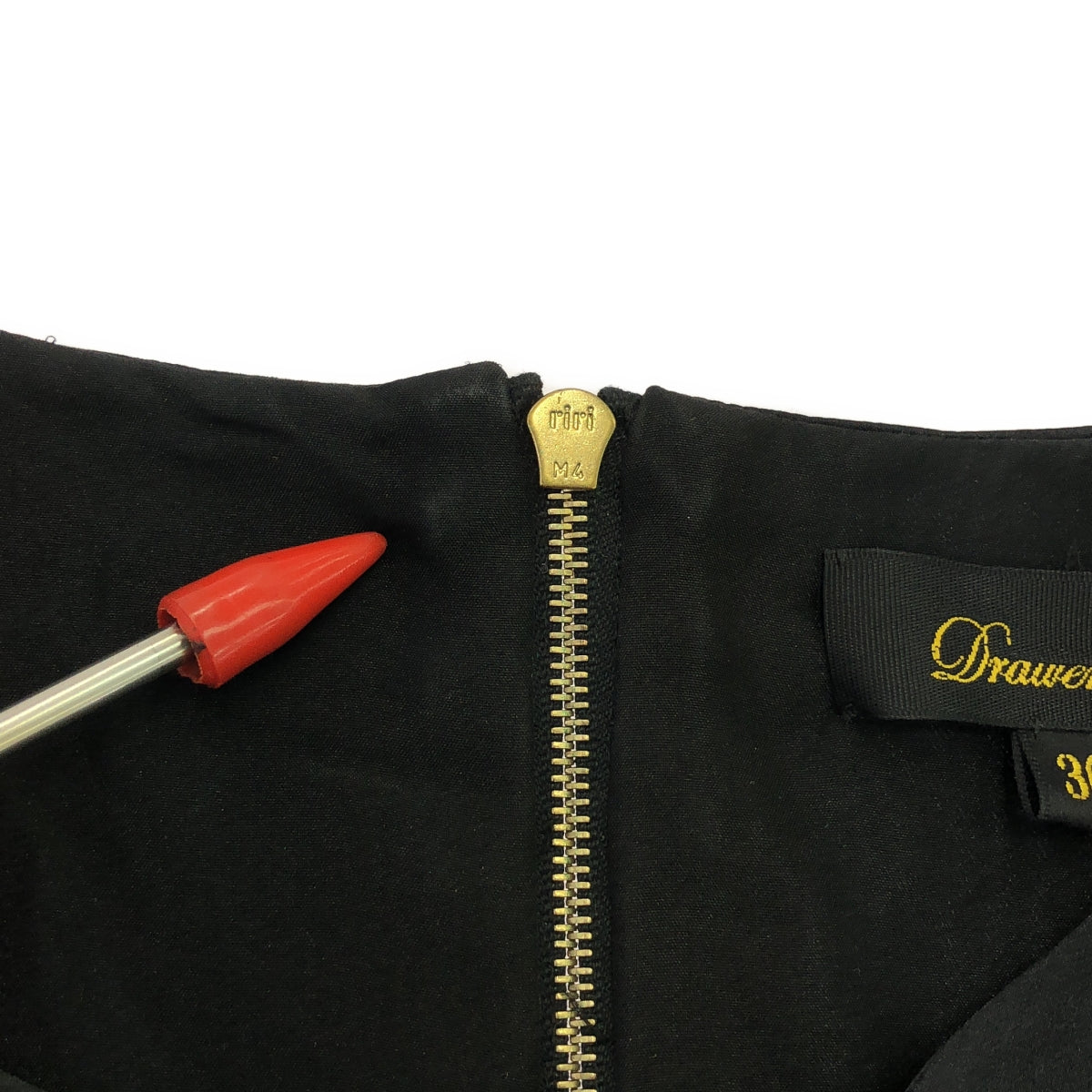 抽屜 |真絲襯衫 | 36 |黑色 |女性的