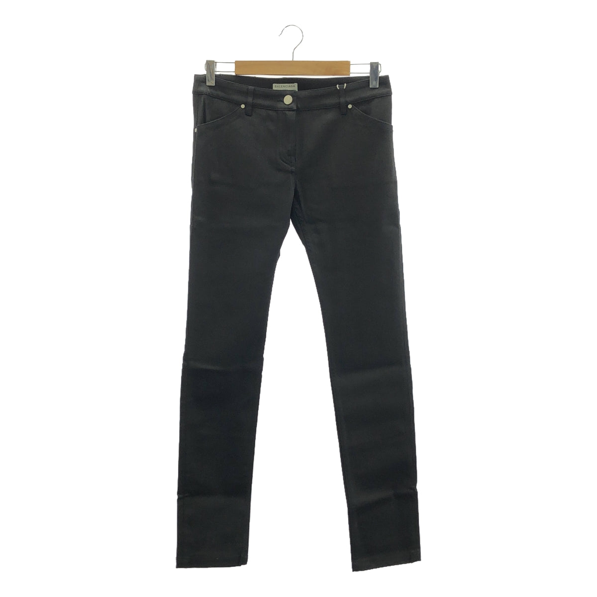 [Good Condition] BALENCIAGA / Balenciaga | Cotton Stretch Skinny Pants | Size 38 | Black | Men's