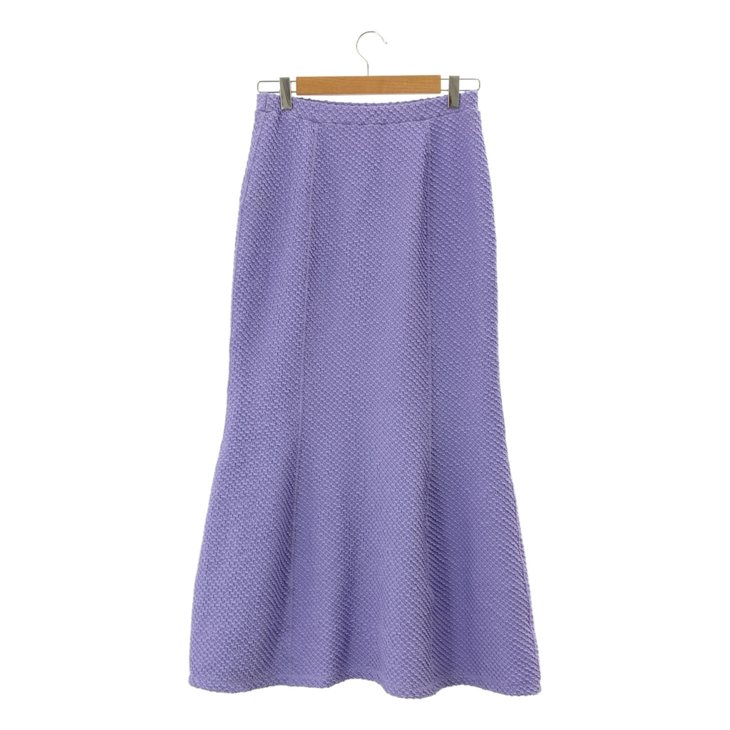 Mame Kurogouchi / マメクロゴウチ | 2024SS | Shirring Jersey Jacquard Flare Skirt シャーリング ジャガードスカート | 3 |