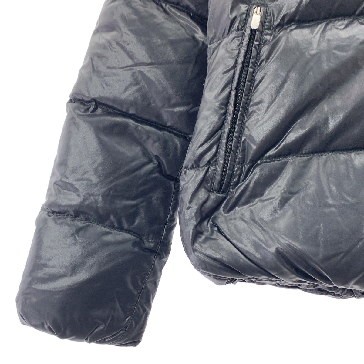 DUVETICA | adhara | 毛絨連帽羽絨外套 | 38碼 | 黑色 | 女款