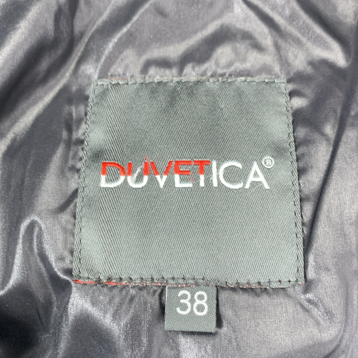 DUVETICA | adhara | 毛絨連帽羽絨外套 | 38碼 | 黑色 | 女款