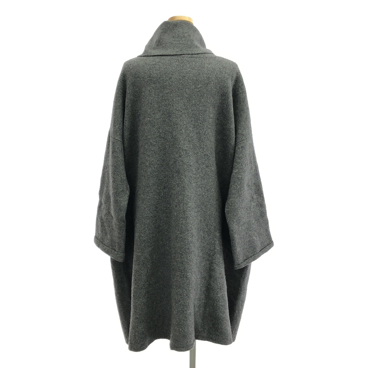 45r / フォーティファイブアール | フロートニットの縮絨ドレス プルオーバ ワンピース | 0 | グレー | レディース