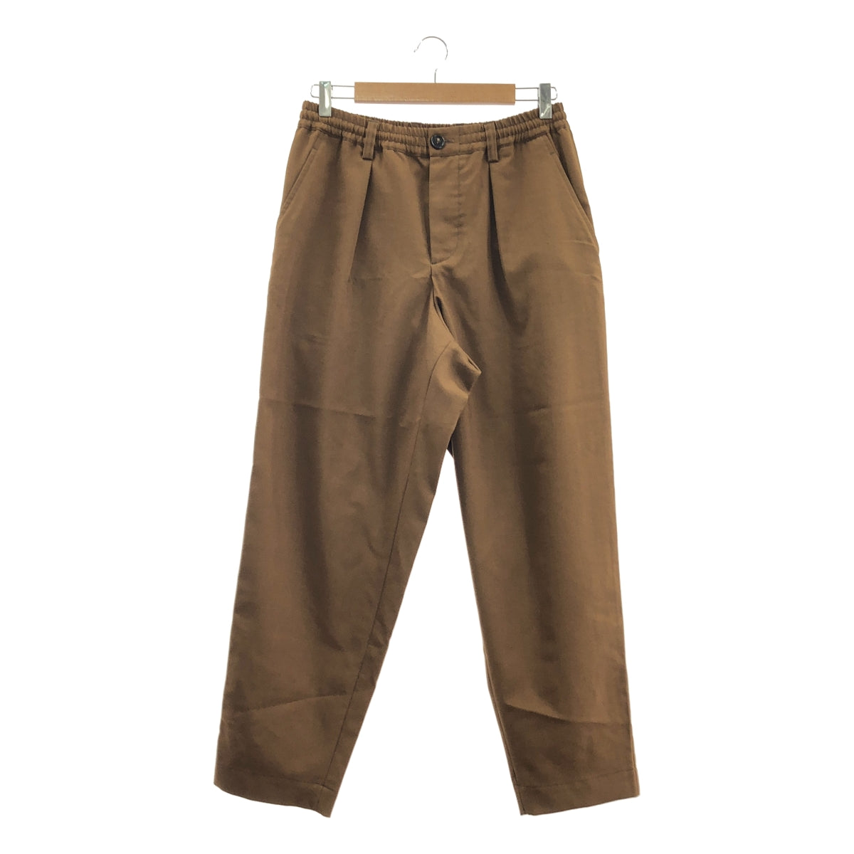 MARNI / 마르니 | 트로피컬 울 탁 테이퍼드 이지 팬츠 | 44 |