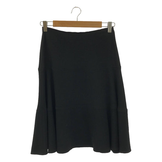 PRADA | Acetate Flare Skirt | Size 36 | Black | Women's