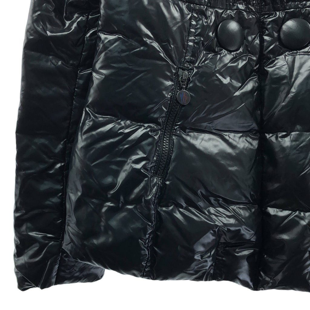MONCLER | 大紐帶雙拉鍊羽絨外套（附貼片）| 1 | 黑色 | 女款