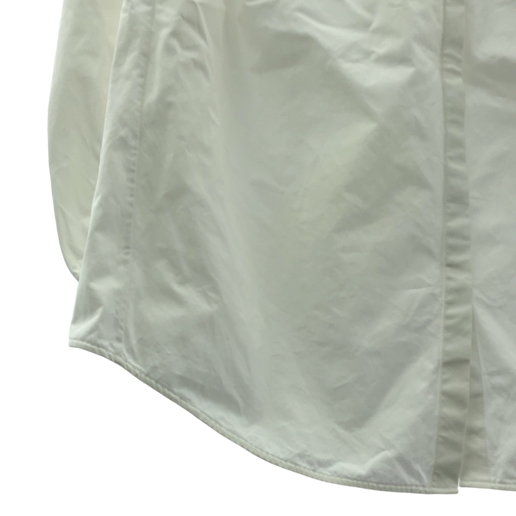 JIL SANDER | 棉質立領褶皺泡泡袖襯衫 | 32 | 白色 | 女款