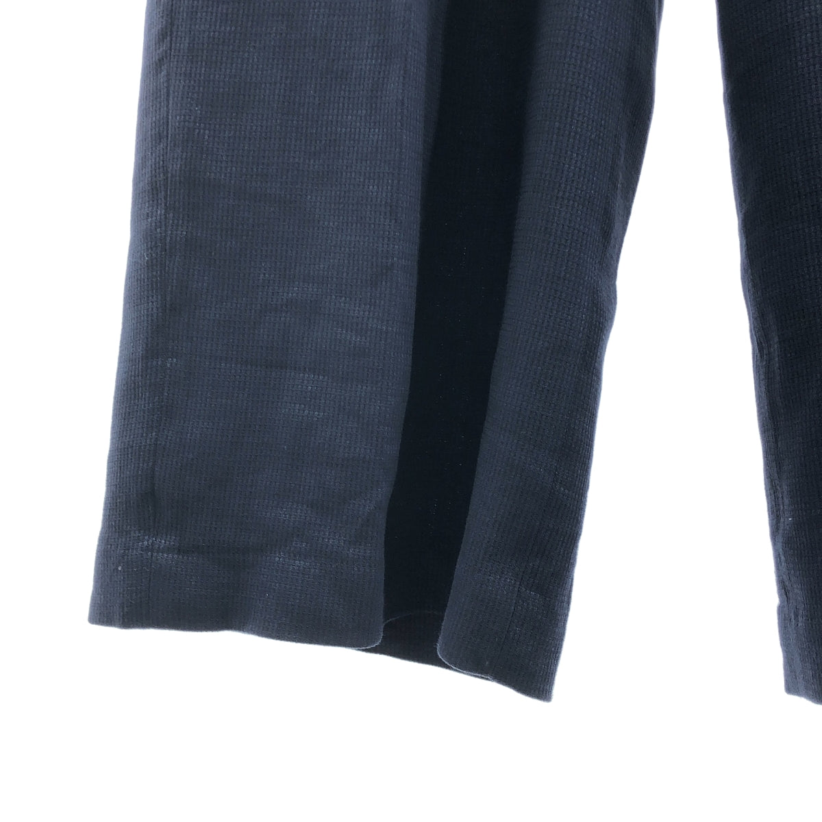 HED MAYNER / 헤드 메이너 | 2023SS | Elongated Trousers 린넨 울 2 택 와이드 슬랙스 | S | 남성