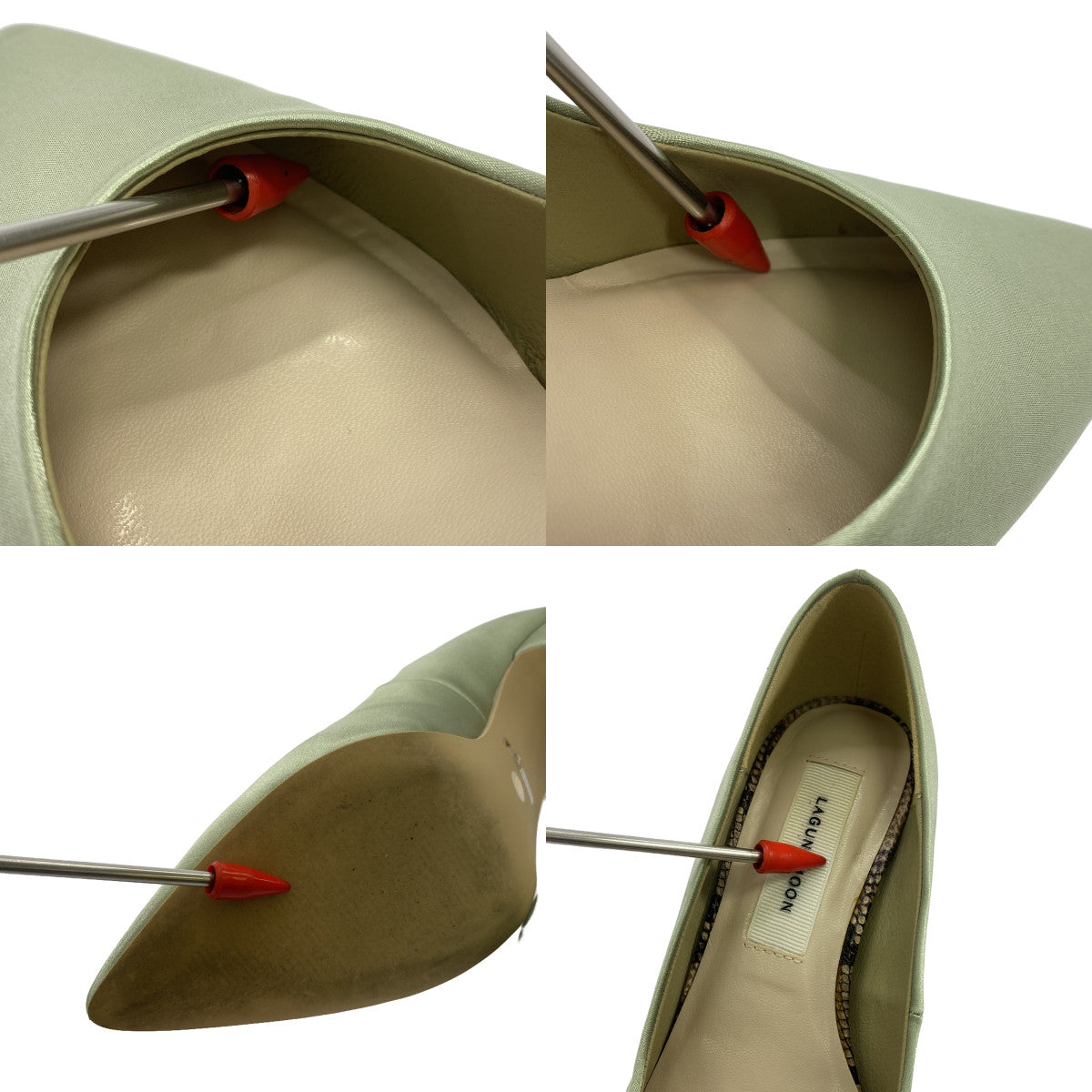 LAGUNAMOON / ラグナムーン | LADY コンフォート パンプス | S | ミント | レディース