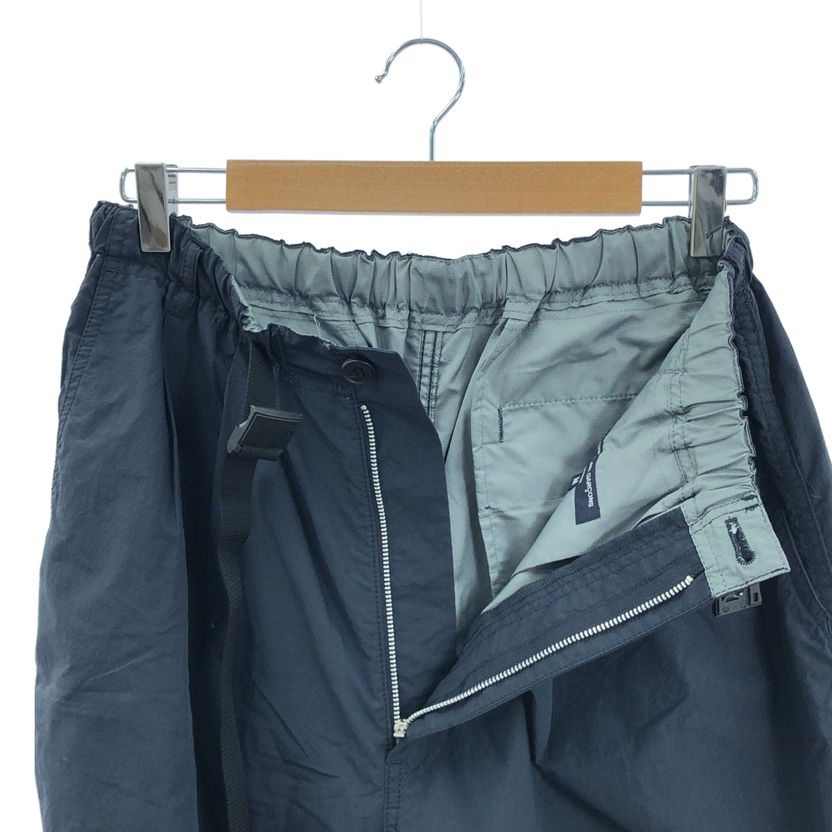 COMME des GARÇONS HOMME | 2022 秋冬 |尼龍棉打字機褲 |尺寸 M |海軍|男士