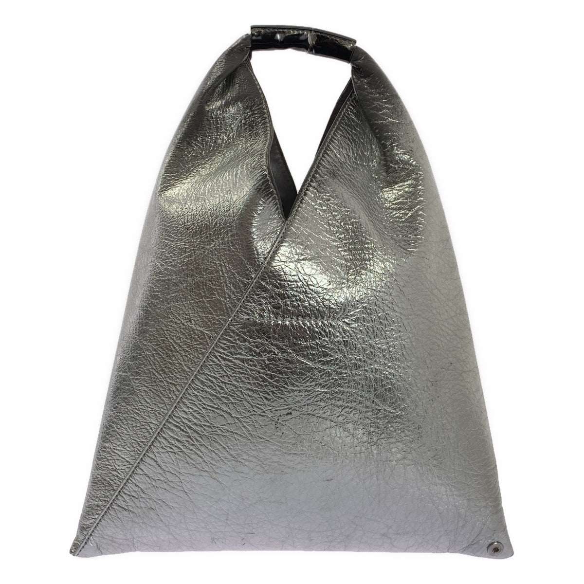 MM6 Maison Margiela / エムエムシックスメゾンマルジェラ | 2023 | JAPANESE / ジャパニーズ メタリック ロゴハンドル ハンド トートバッグ | UNI | レディース