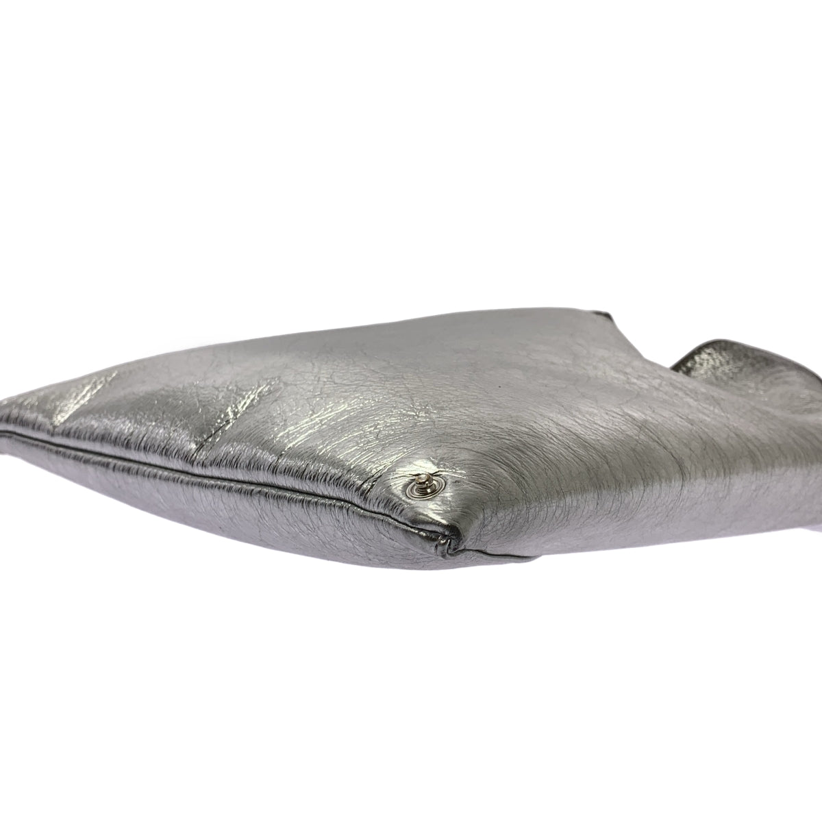 MM6 Maison Margiela / 엠엠 식스 메종 마르제라 | 2023 | JAPANESE / 재패니즈 메탈릭 로고 핸들 핸드 토트 백 | UNI |