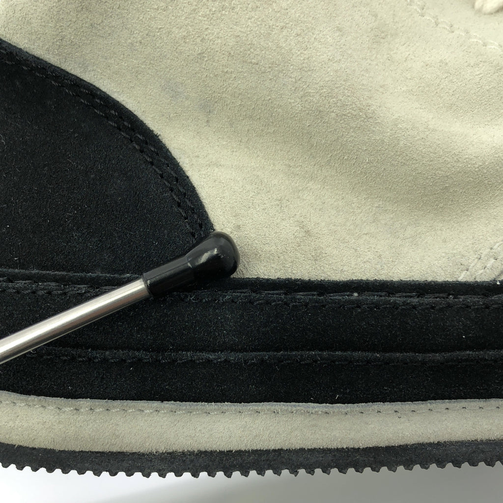 ANN DEMEULEMEESTER / アンドゥムルメステール | レザー バイカラー レースアップ スニーカー | 42 |