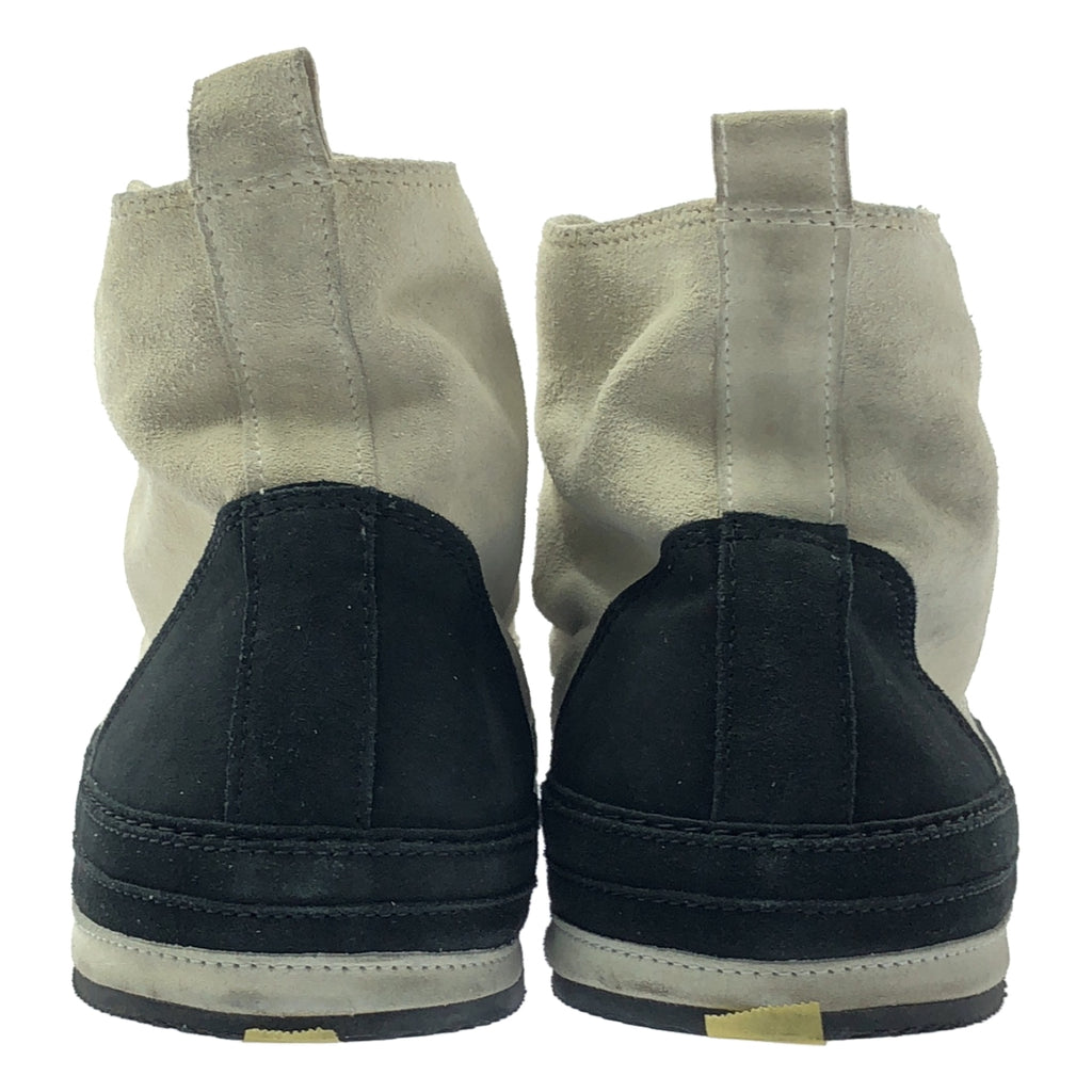 ANN DEMEULEMEESTER / アンドゥムルメステール | レザー バイカラー レースアップ スニーカー | 42 |