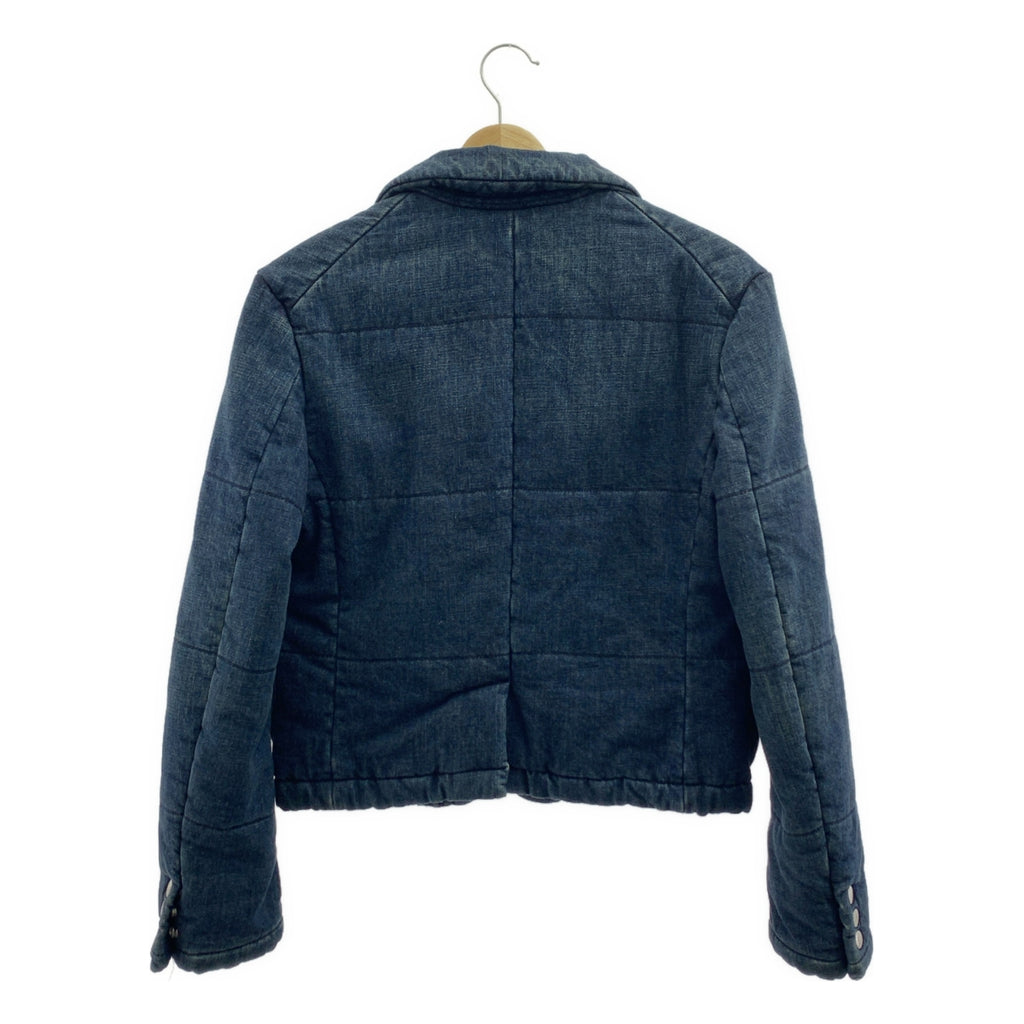 COMME des GARÇONS | 經編布料2005 秋冬 |絎縫牛仔外套 |尺寸 M |女性的
