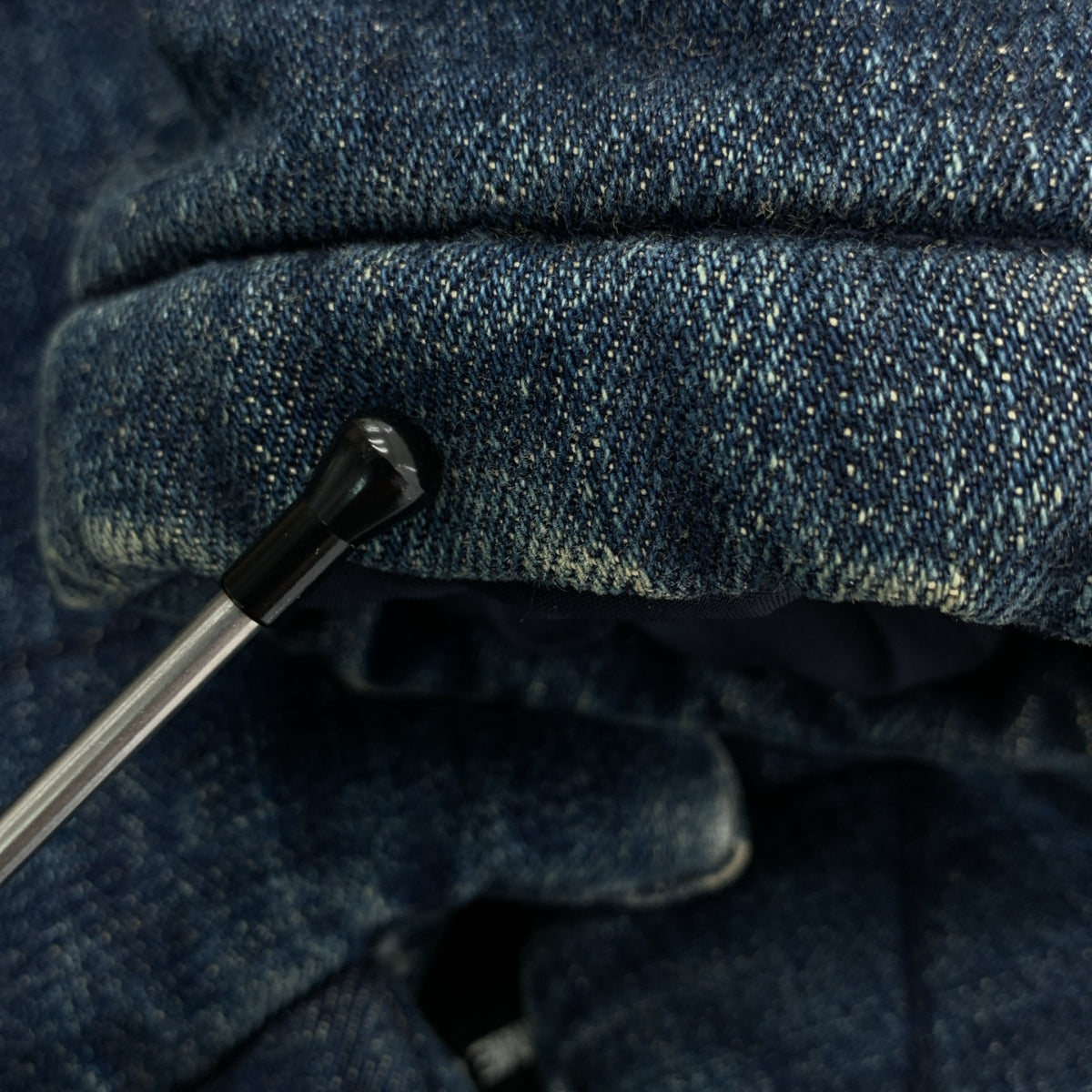 COMME des GARÇONS | 經編布料2005 秋冬 |絎縫牛仔外套 |尺寸 M |女性的