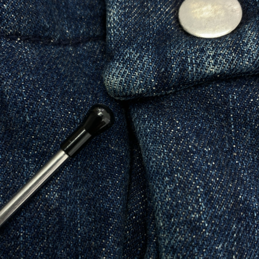 COMME des GARÇONS | 經編布料2005 秋冬 |絎縫牛仔外套 |尺寸 M |女性的