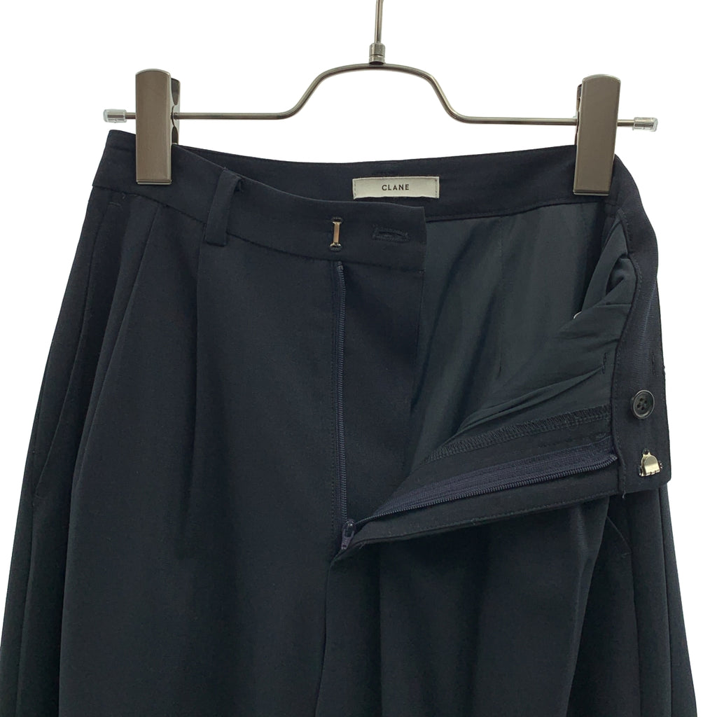 CLANE / クラネ | BASIC TUCK PANTS / ベーシックタックパンツ / 総裏地 | 0 | レディース