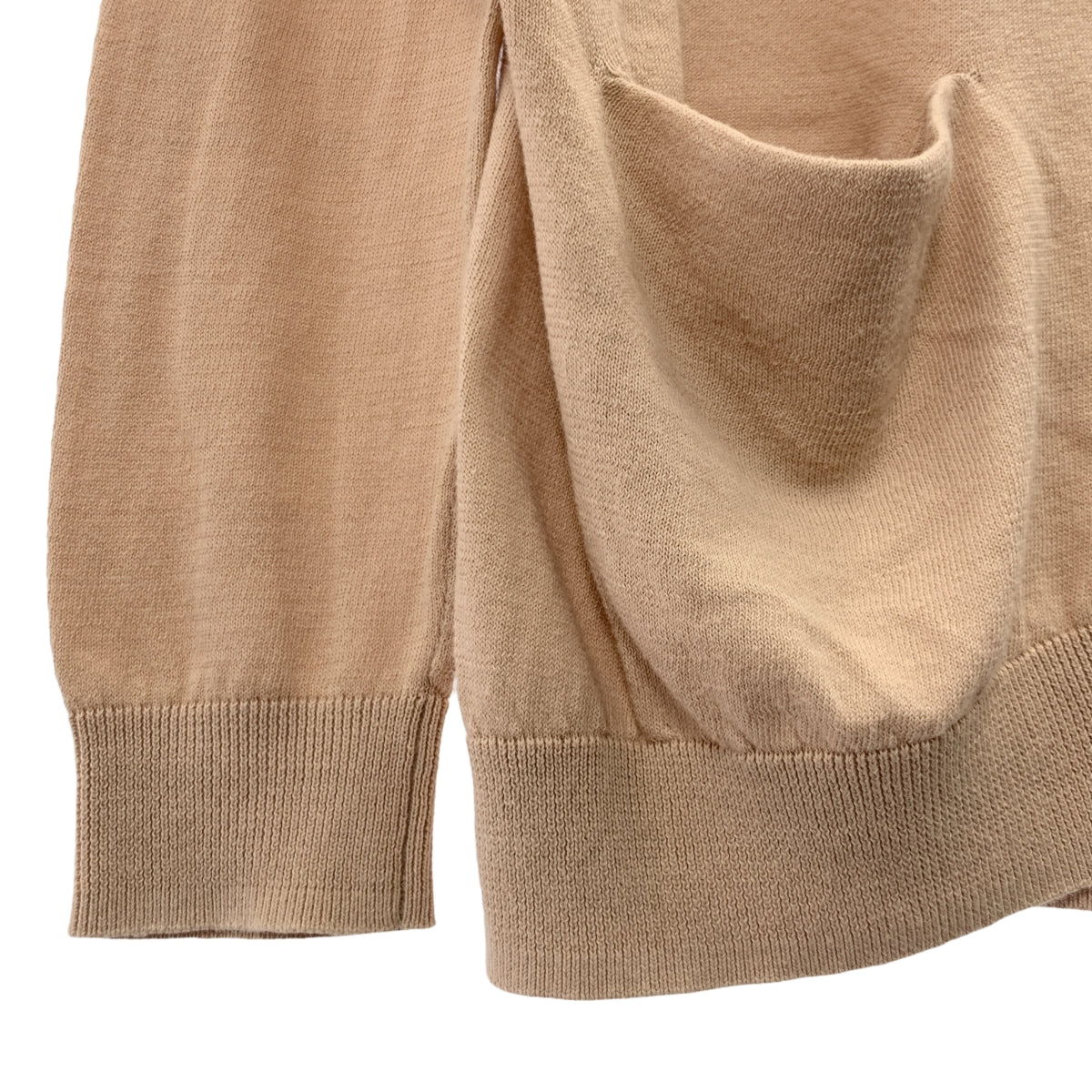 KLOKE | 棉質口袋圓領開襟衫 | S | 米色 | 女款