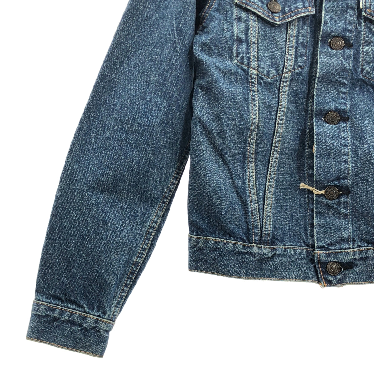[狀況極佳] orslow | 3rd 牛仔外套 / 二手牛仔卡車司機外套 | 尺寸 2 | 靛藍 | 女款