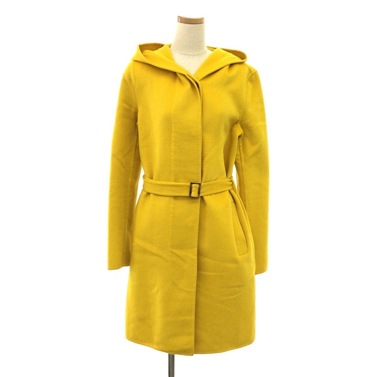 JIL SANDER / 질산더 | 앙골라 울 푸드 롱 코트 | 36 | 옐로우 | 여성