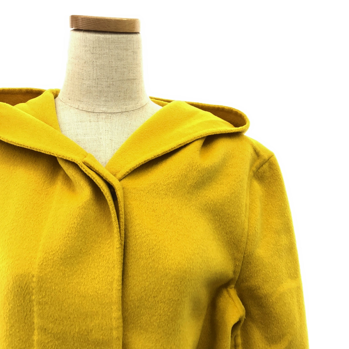 JIL SANDER / 질산더 | 앙골라 울 푸드 롱 코트 | 36 | 옐로우 | 여성
