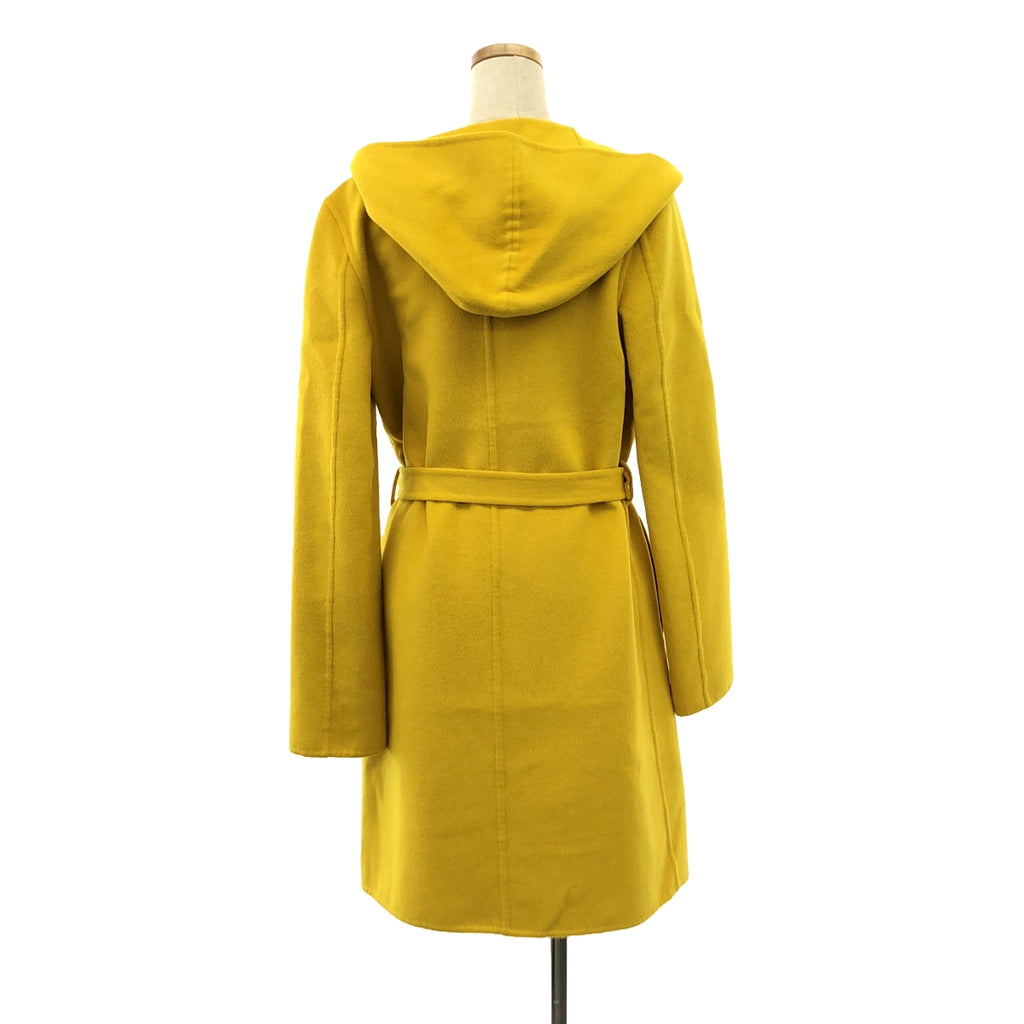 JIL SANDER / 질산더 | 앙골라 울 푸드 롱 코트 | 36 | 옐로우 | 여성