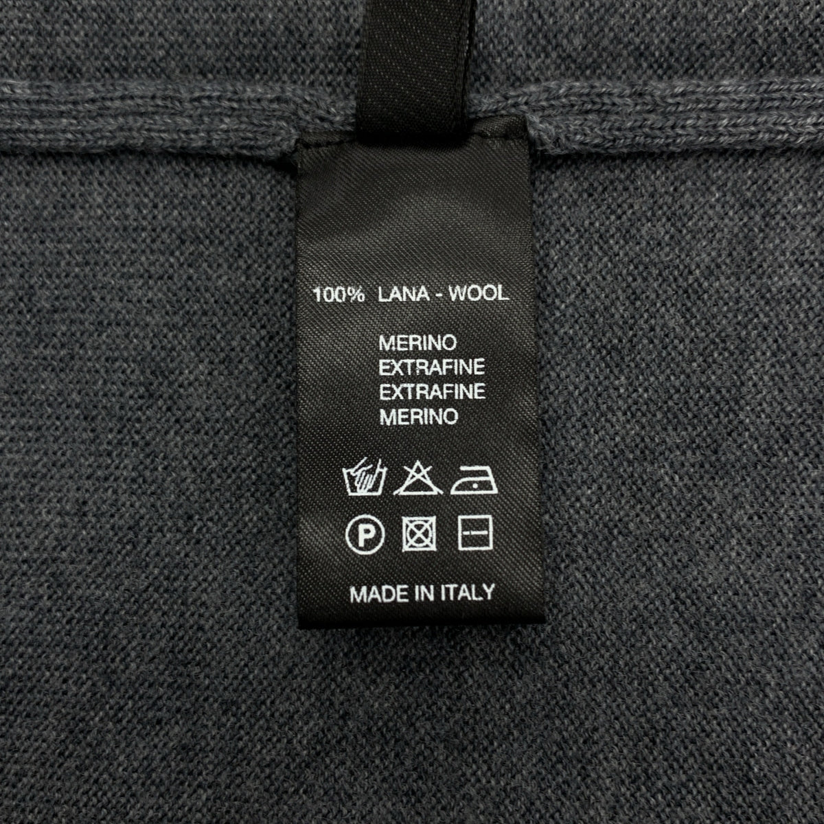 ROBERTO COLLINA | 羊毛無扣開襟衫 | 46碼 | 男士