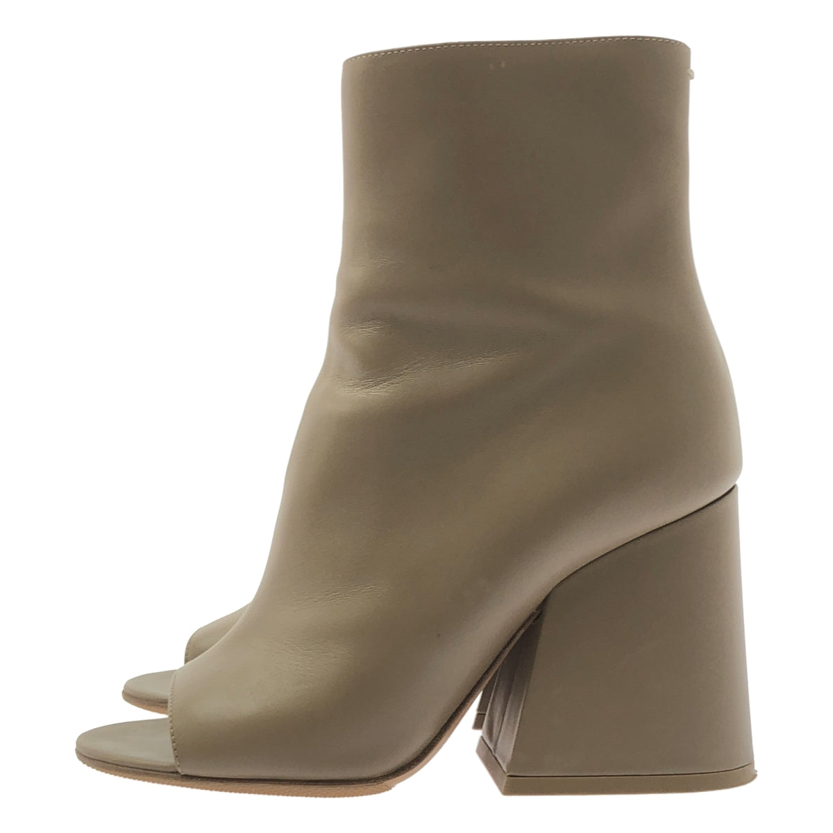 Maison Margiela | 巴黎時裝週露趾高跟靴 |尺寸 37 |坯布|女性的