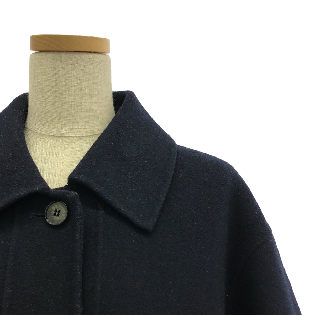 Ron Herman / ロンハーマン | Bal Collar Rever Coat ステンカラーコート | S | ネイビー | レディース